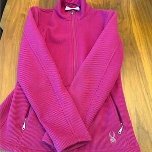 Spyder Core Sweater Pink Full-Zip Jacket